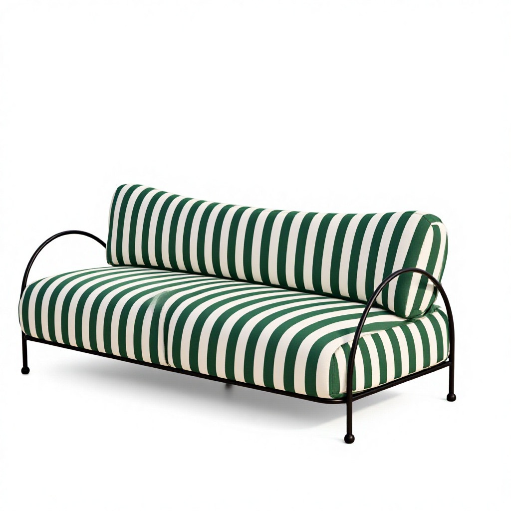 Outdoor Furniture Quick Dry - Moderne buitenbank voor drie personen met