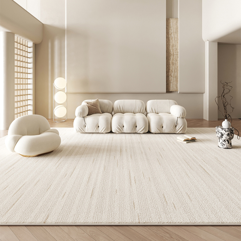 Outdoor Furniture Cafe - Japanse High-End Crème Stijl Woonkamer Tapijt