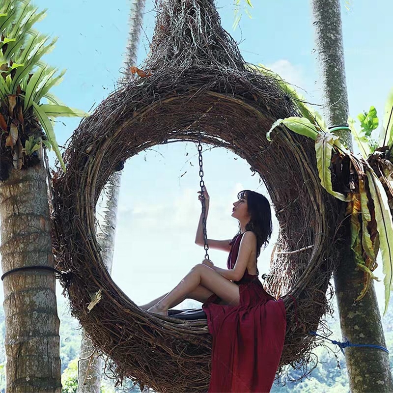 Outdoor Furniture Bali Style - Hot Sale Bali Style Vogelnest Schommel