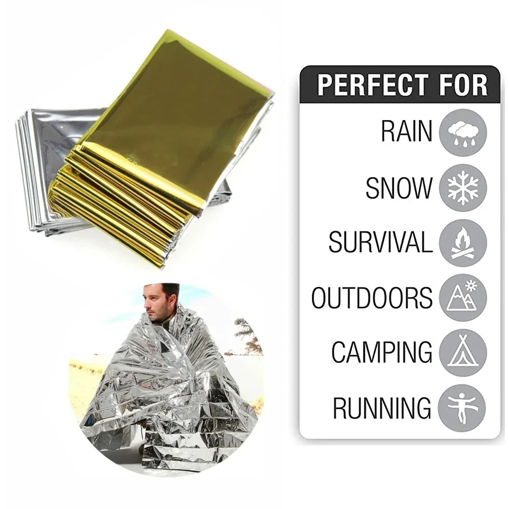 Outdoor Rug Waterproof - 5 stuks noodthermische deken opvouwbaar waterdicht