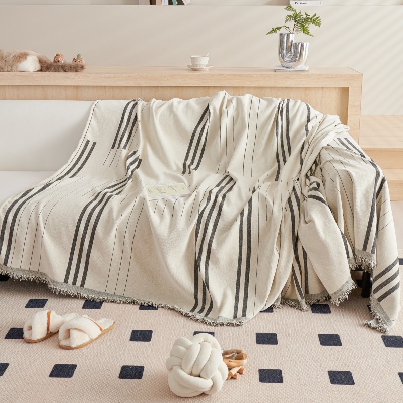 Noordse stijl chenille bankhoe - Outdoor Furniture One Piece recensie en prijs
