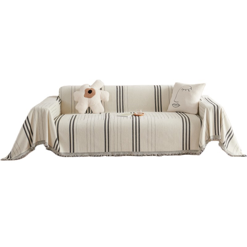 Noordse stijl chenille bankhoe - Outdoor Furniture One Piece recensie en prijs