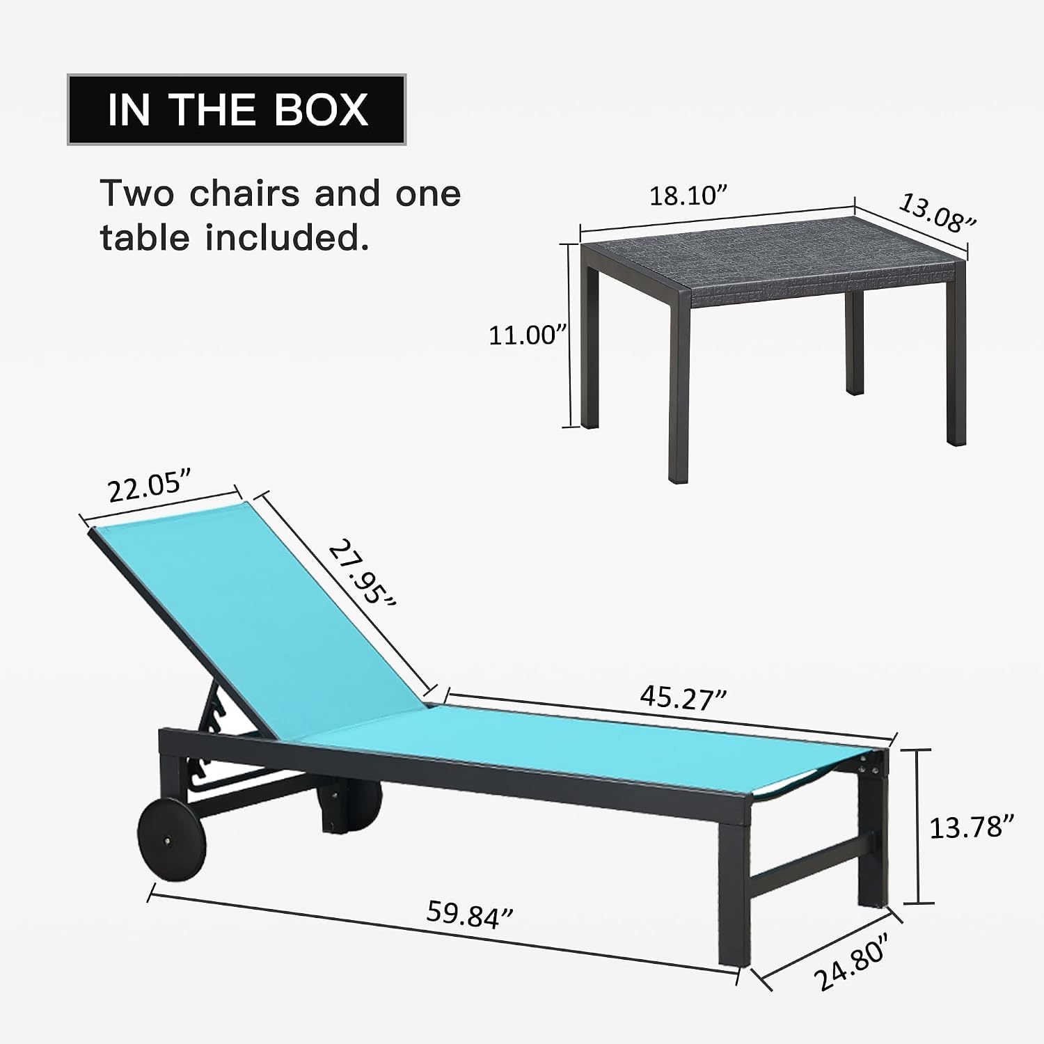 Zwembadstoel met wielen, kleur - Outdoor Furniture Quick Dry recensie en prijs