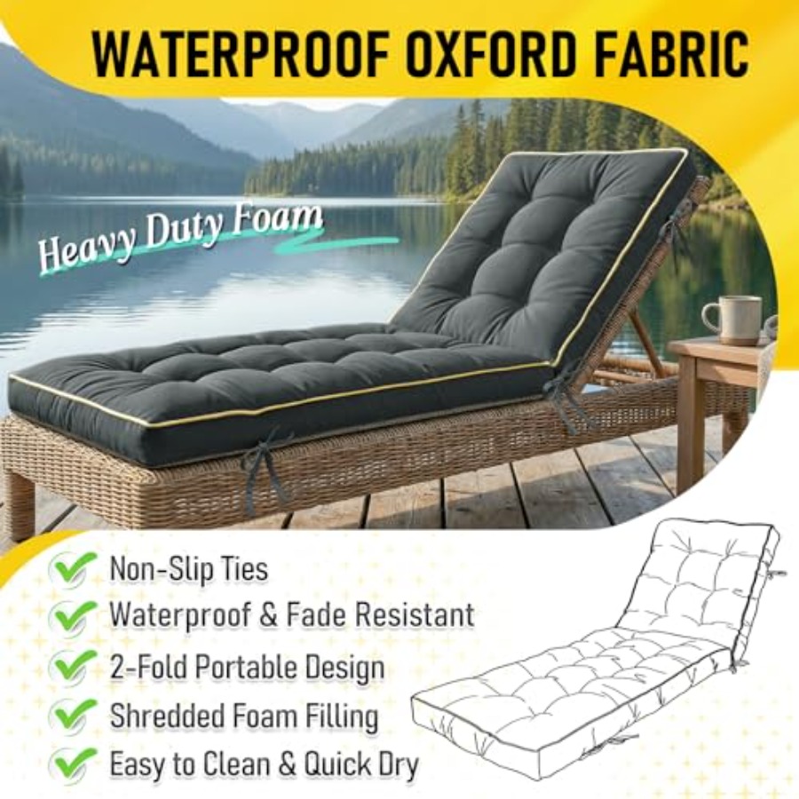 x21 Opvouwbaar ligbedkussen sn - Outdoor Furniture Quick Dry recensie en prijs