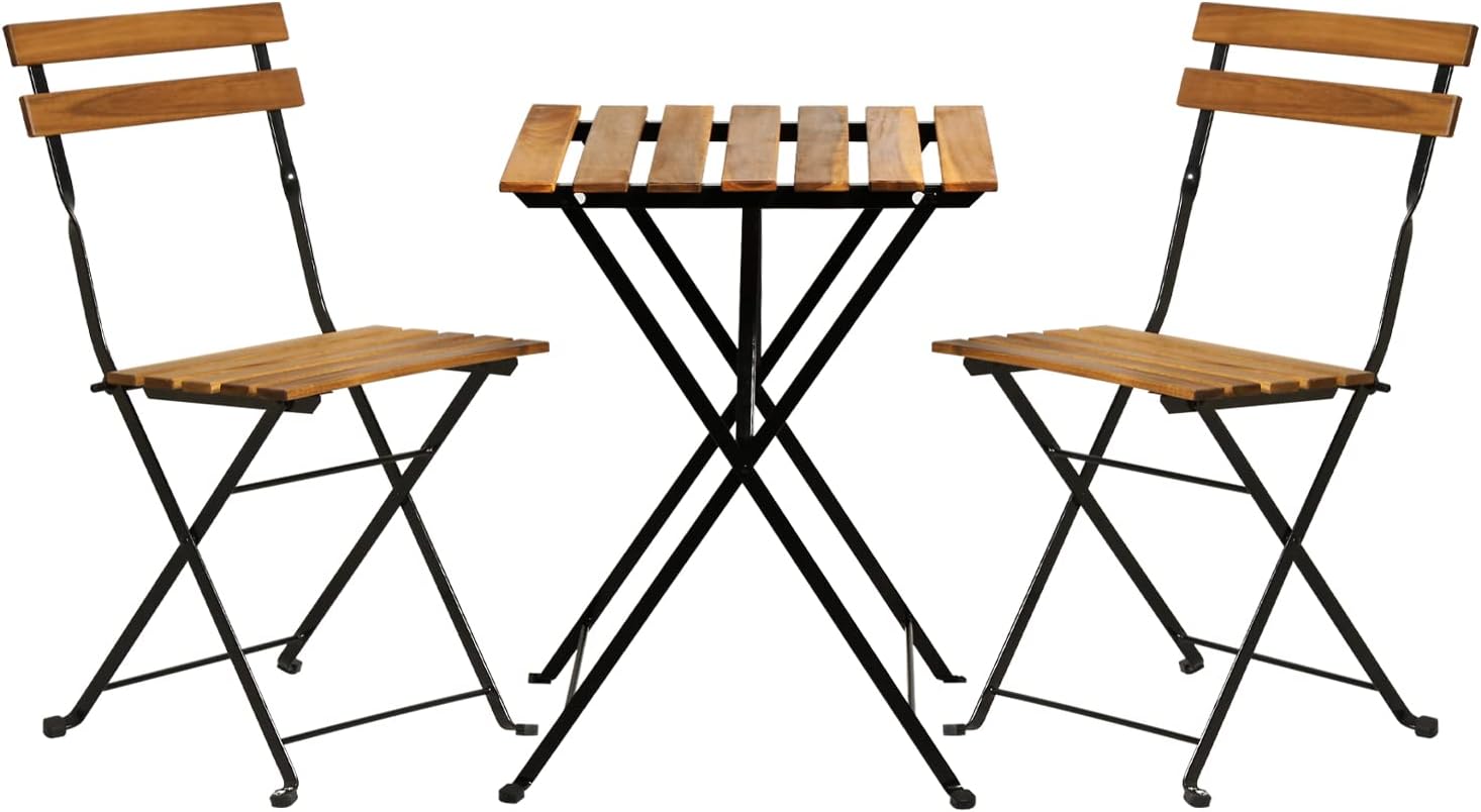 Natuurhouten 3-delige opvouwba - Outdoor Furniture One Piece recensie en prijs