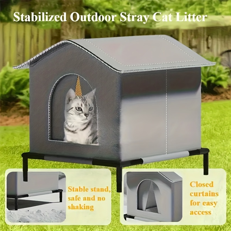 Huisjes voor zwerfkatten met m - Outdoor Rug Waterproof recensie en prijs