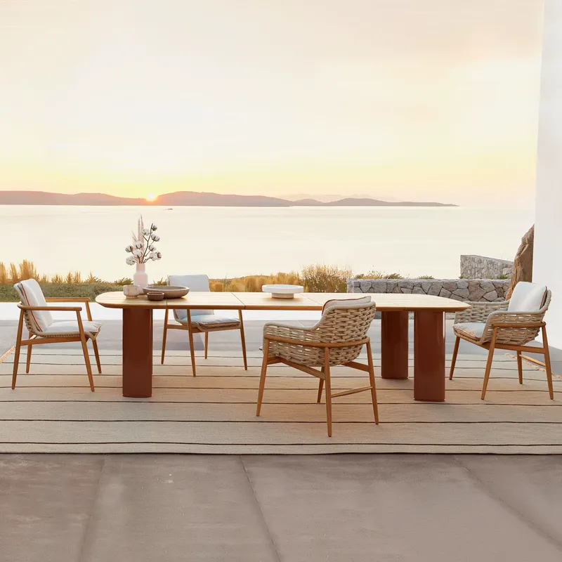 Nordic Rattan Outdoor Dining T - Outdoor Furniture Cafe recensie en prijs
