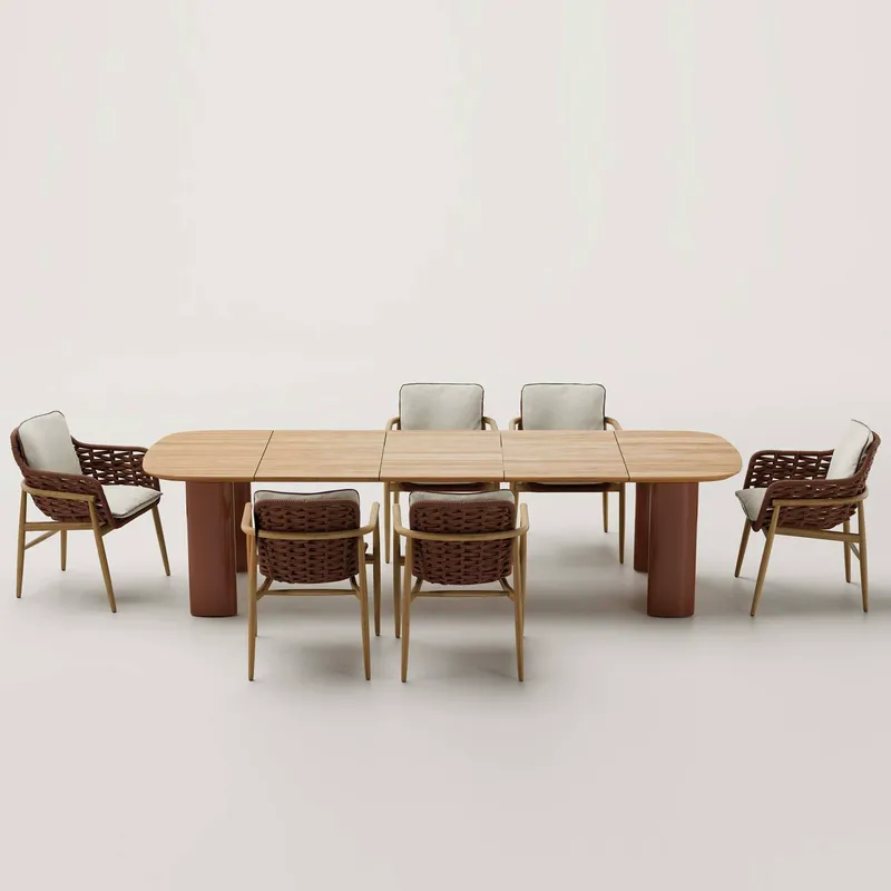 Nordic Rattan Outdoor Dining T - Outdoor Furniture Cafe recensie en prijs