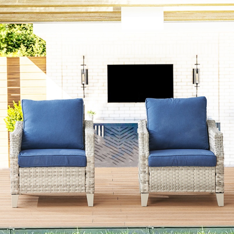 Moderne PE Rattan Buitenset Bl - Outdoor Furniture Quick Dry recensie en prijs