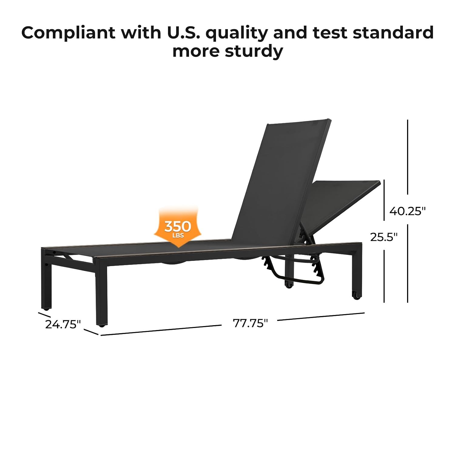 Extra lange mesh-sling-lounges - Outdoor Furniture Quick Dry recensie en prijs